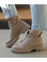 Ботинки Бежевые