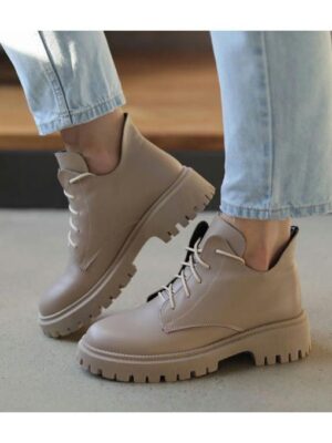 Ботинки Бежевые