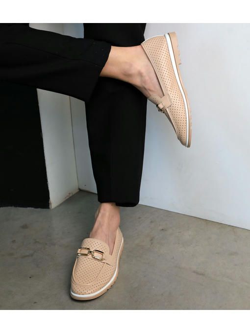 Лоферы Бежевые — изображение 5