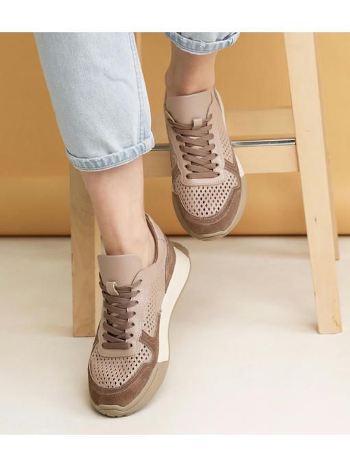 Кроссовки Бежевые — изображение 5