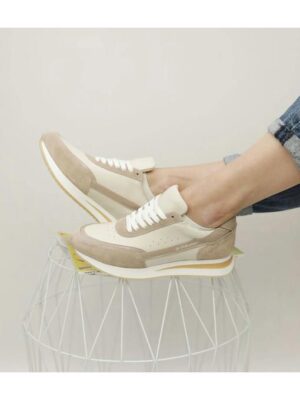 Кроссовки Бежевые