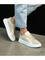 Кеды Бежевые