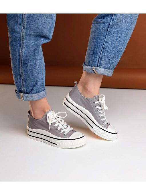 Кеды Серые — изображение 4