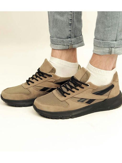 Кроссовки Бежевые