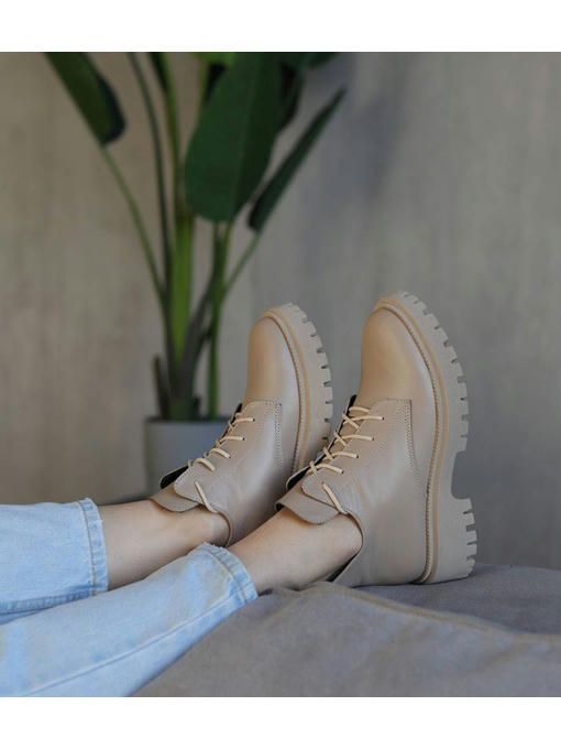 Ботинки Бежевые — изображение 7