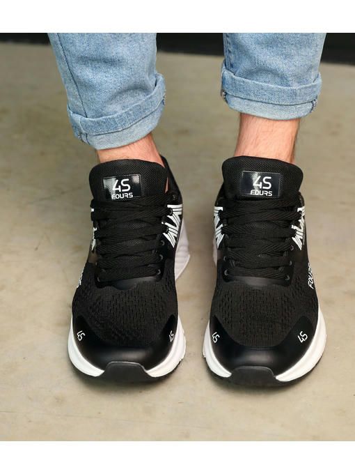 Кроссовки Черные белые — изображение 5