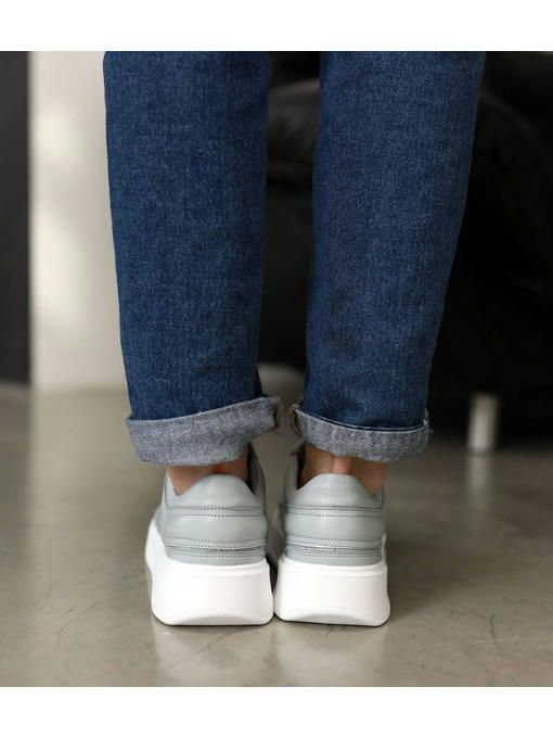 Кеды Серые белые — изображение 10