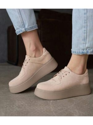 Кеды Бежевые