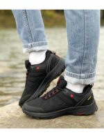 Кроссовки Черные красные