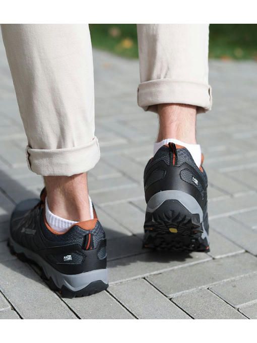 Кроссовки Серые оранжевые — изображение 5