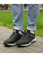 Кроссовки Черные серые