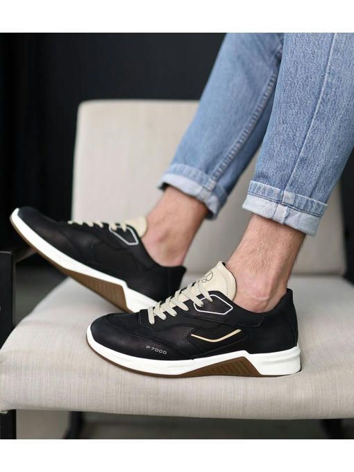 Кроссовки Черные белые