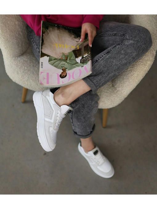 Кроссовки Белые серые — изображение 7