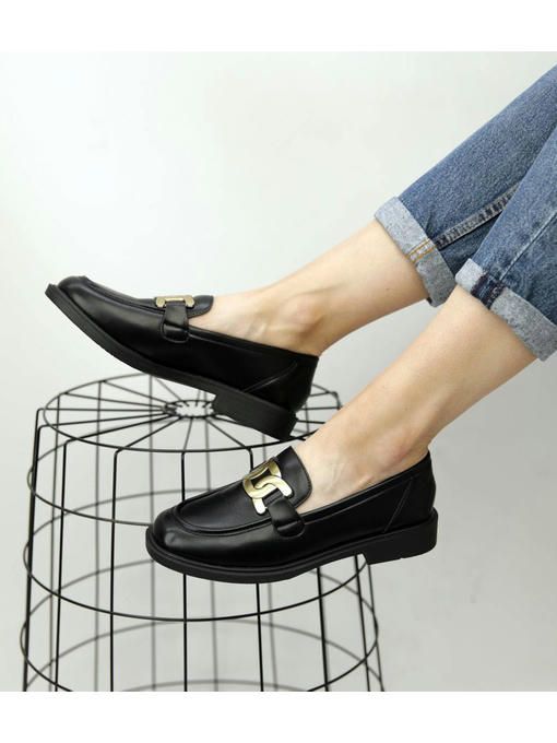 Туфли Лоферы Черные