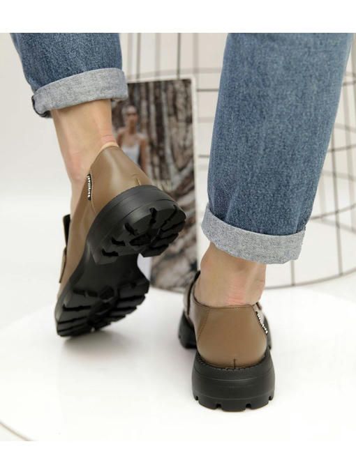 Туфли Лоферы Коричневые — изображение 6