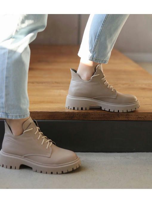 Ботинки Бежевые — изображение 4