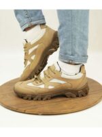 Кроссовки сетка Бежевый