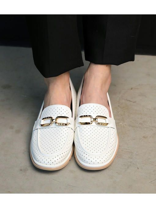 Лоферы Белые — изображение 3