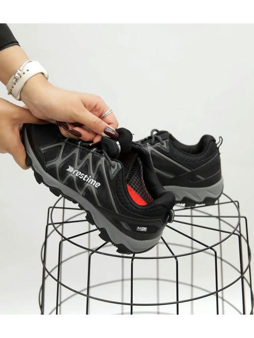 Кроссовки Черные серые — изображение 7