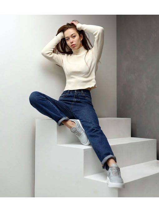 Кеды Серые белые — изображение 6