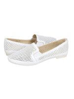 Балетки кожаные