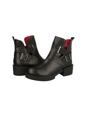 Ботинки кожаные