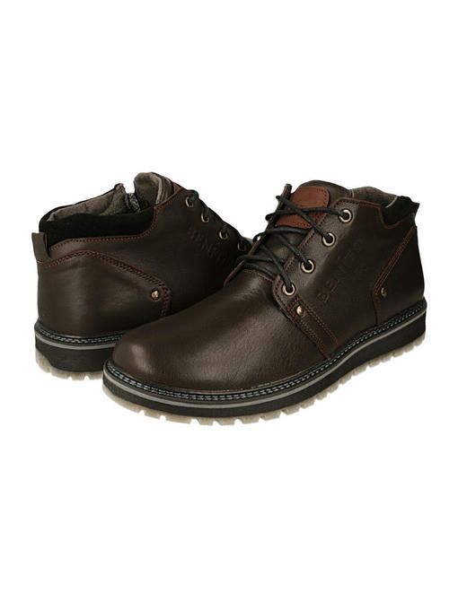 Ботинки кожаные