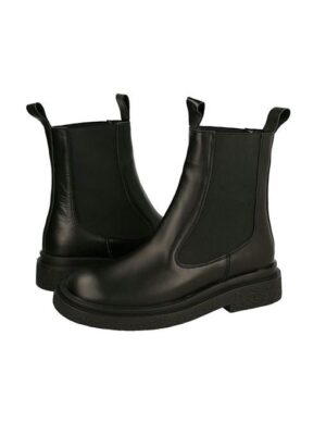 Ботинки кожаные