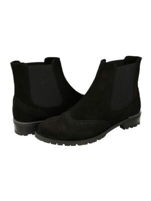 Ботинки замшевые