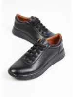 Кроссовки кожаные