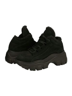 Полуботинки замшевые