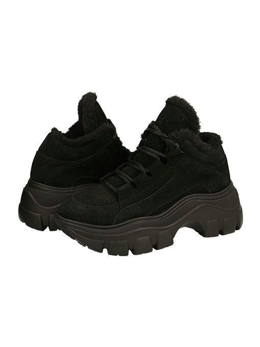 Полуботинки замшевые