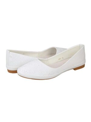 Балетки кожаные