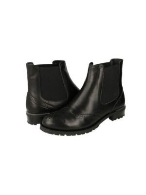 Ботинки кожаные