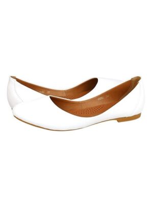 Балетки кожаные