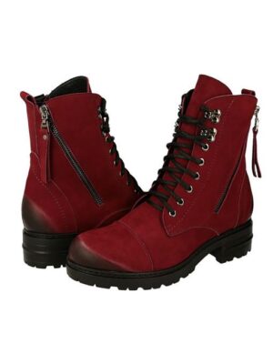 Ботинки нубуковые