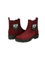 Ботинки замшевые