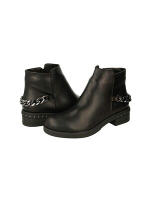 Ботинки кожаные