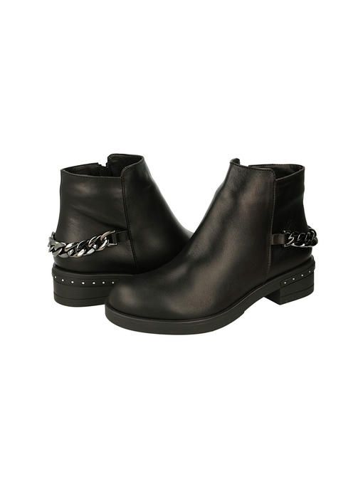 Ботинки кожаные