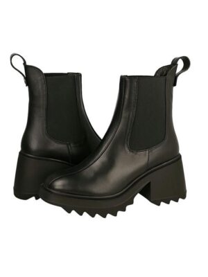 Ботильоны кожаные