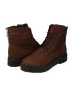 Ботинки нубуковые