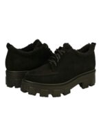 Полуботинки замшевые