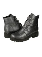 Ботинки кожаные