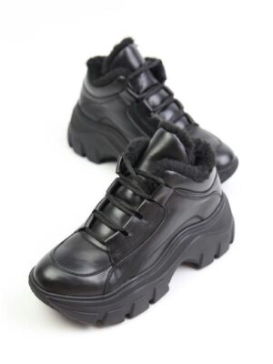 Полуботинки кожаные