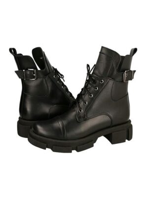 Ботинки кожаные