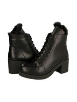 Ботильоны кожаные
