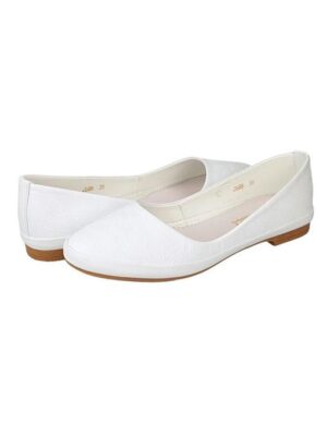 Балетки кожаные