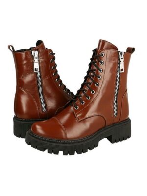 Ботинки кожаные