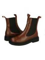 Ботинки кожаные