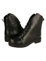 Ботинки кожаные